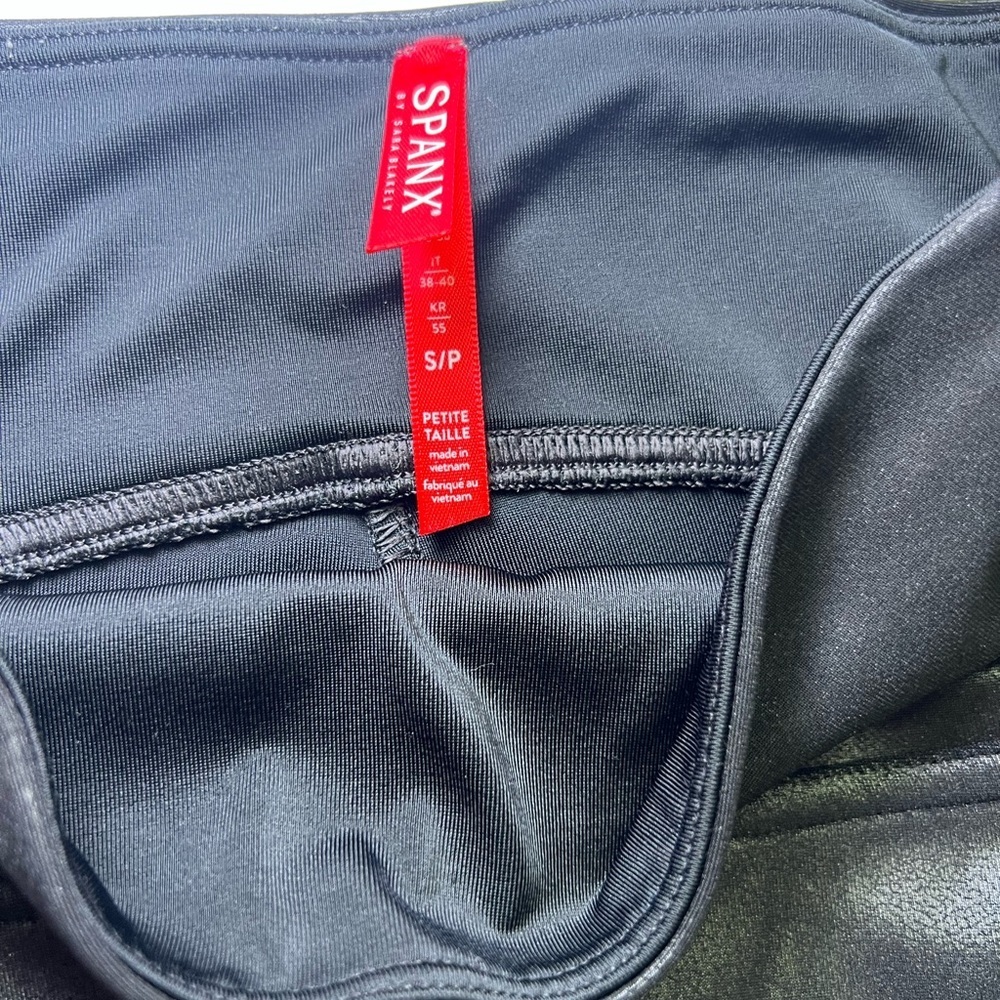 Spanx Faux Leather Leggings - Picture 3 of 5